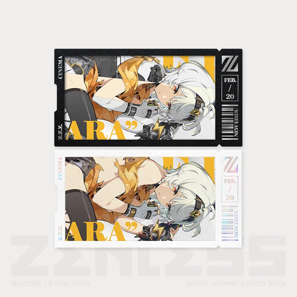 Zenless Zone Zero Mindscape Cinema Soldier 0 Anby Collection Card Set Zenless Zone Zero Mindscape Cinema Soldier 0 Anby Collection Card Set