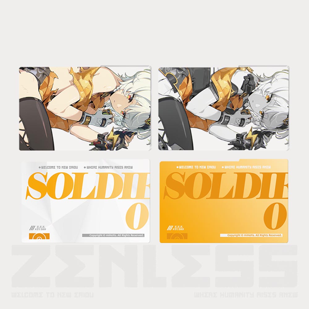 【 Pre order 】Zenless Zone Zero Mindscape Cinema Series Soldier 0 - Anby Framed Acrylic Standee Set