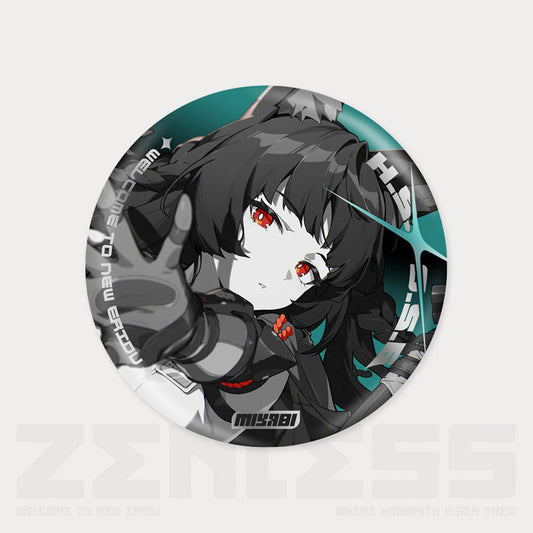 Zenless Zone Zero Mindscape Cinema Series Hollow Special Operations Section 6 Reflective Badge