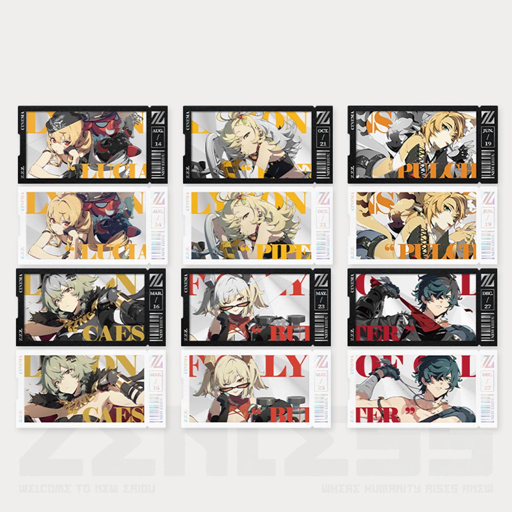 Zenless Zone Zero Mindscape Cinema Series Sons of Calydon Collection Card Set