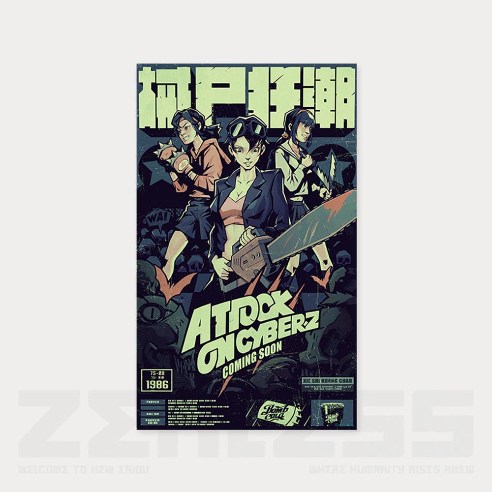 Zenless Zone Zero Random Play Videotape Series Poster