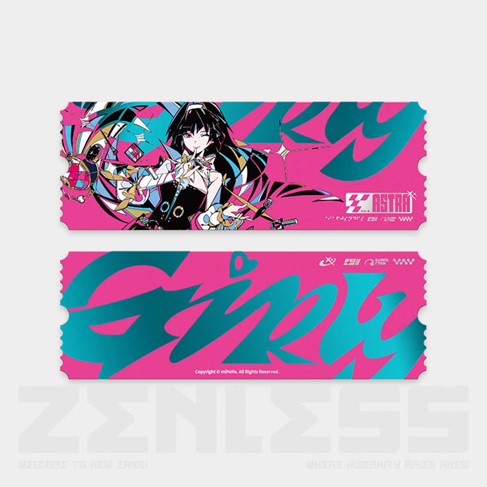 【 Pre order 】Zenless Zone Zero Should I Be the Stars of Lyra Starlight Astra Live Collectible Ticket Set