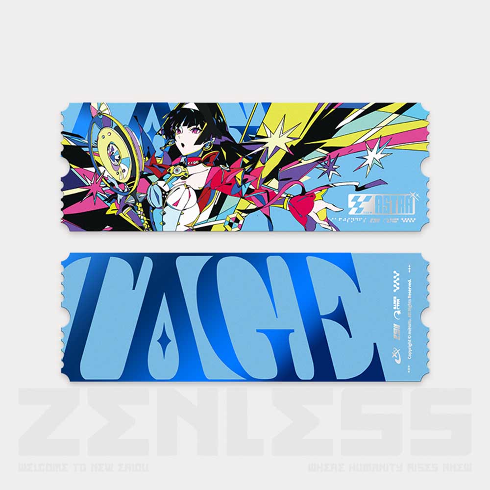 【 Pre order 】Zenless Zone Zero Should I Be the Stars of Lyra Starlight Astra Live Collectible Ticket Set