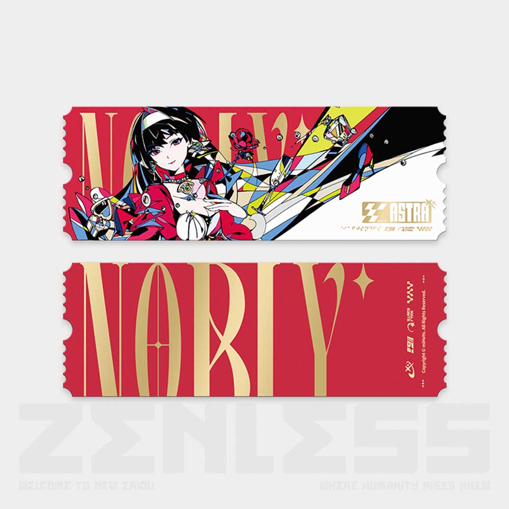【 Pre order 】Zenless Zone Zero Should I Be the Stars of Lyra Starlight Astra Live Collectible Ticket Set