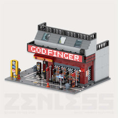 Zenless Zone Zero Sixth Street Scene Assembly Building Blocks Vol. 1