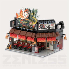 Zenless Zone Zero Sixth Street Scene Assembly Building Blocks Vol. 1