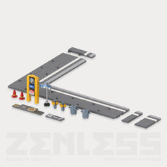 Zenless Zone Zero Sixth Street Scene Assembly Building Blocks Vol. 1