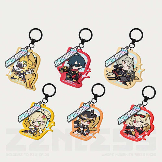 Zenless Zone Zero Sons of Calydon Q Version Acrylic Pendant