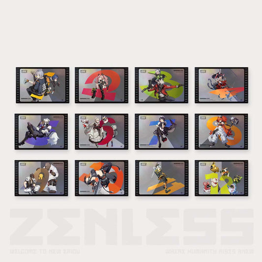 Zenless Zone Zero Temporal Frequencies Series Laser Collection Flash Card