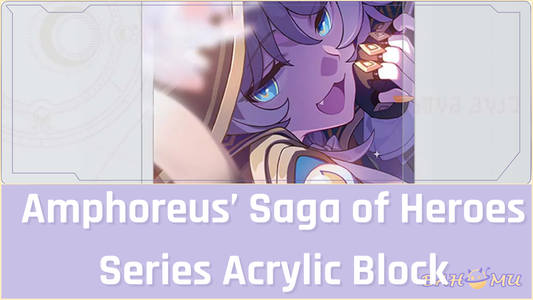 Amphoreus’ Saga of Heroes Series Acrylic Block