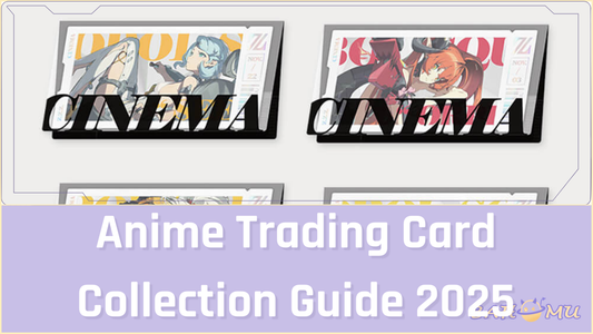 Anime Trading Card Collection Guide 2025