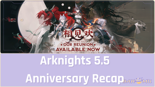 Anniversary Recap