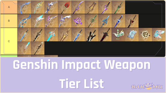 Genshin Impact Weapon Tier List