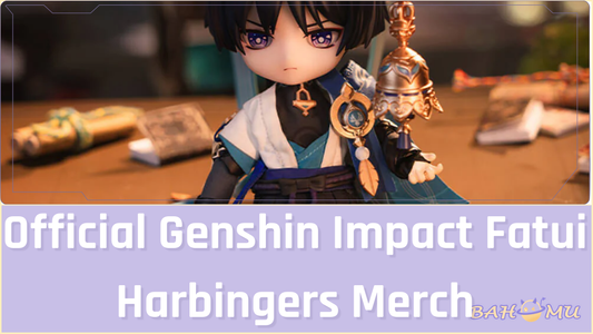 Official Genshin Impact Fatui Harbingers Merch