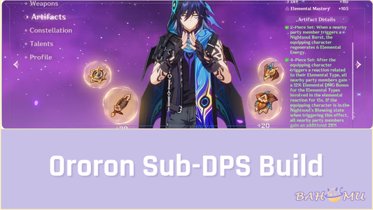 Ororon Sub-DPS Build