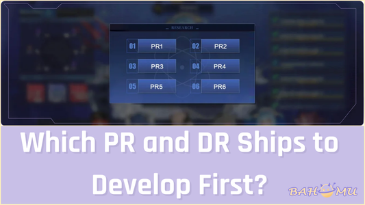 Which PR and DR Ships to Develop First?