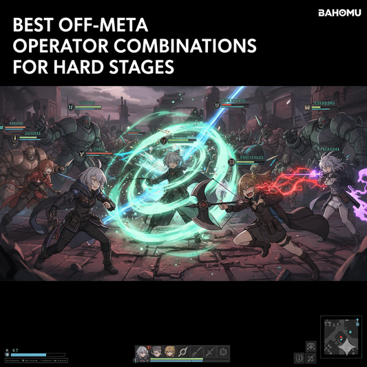 Arknights off-meta operator team for hard stages