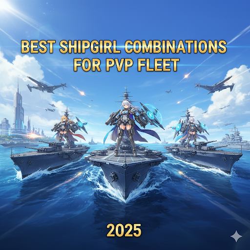 PvP fleet setup showing top shipgirl combinations
