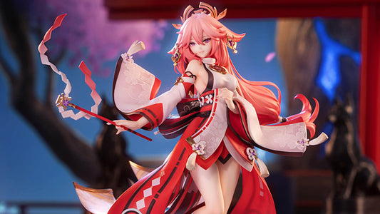 Genshin Impact Yae Miko Astute Amusement Ver. 1/7 Scale Figure