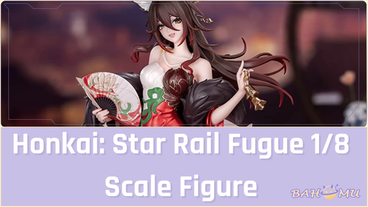 Honkai: Star Rail Fugue 1/8 Scale Figure displayed inside the Deluxe Edition case with LED lighting.