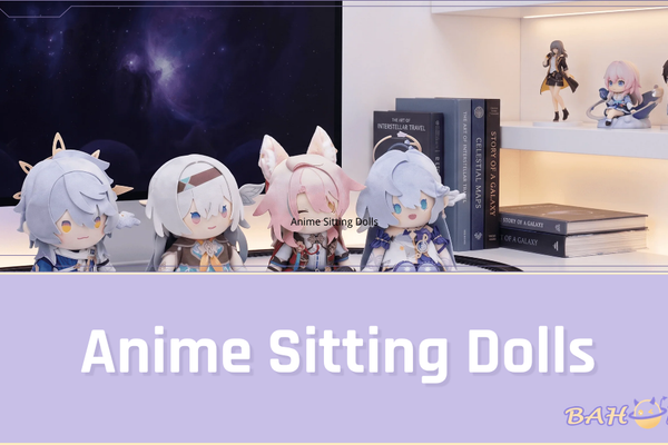 Anime Sitting Dolls: How to Display Plush Characters on Shelves and Desks