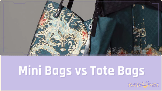 Mini Bags vs Tote Bags: Which Anime Bag Style Fits Your Daily Use?