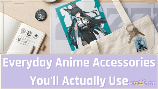 Everyday Anime Accessories You'll Actually Use: Keychains, Jewelry, Folders & Desk Gear