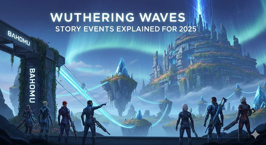 Story event flowchart in Wuthering Waves for 2025