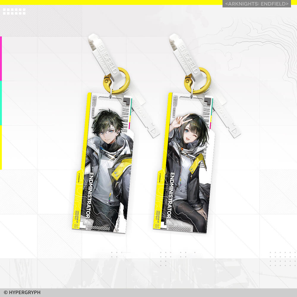Arknights: Endfield Administrator Certificate Series Acrylic Keychain Vol 1.0