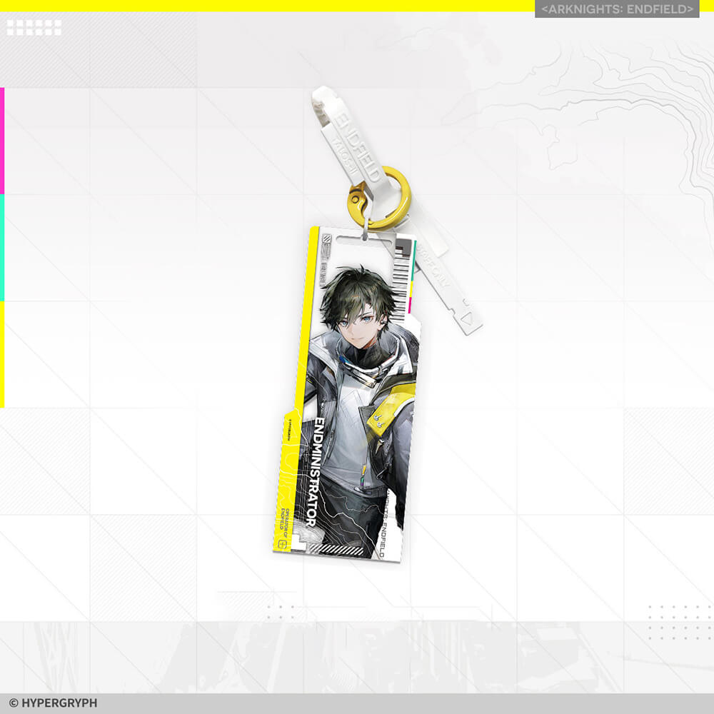 Arknights: Endfield Administrator Certificate Series Acrylic Keychain Vol 1.0