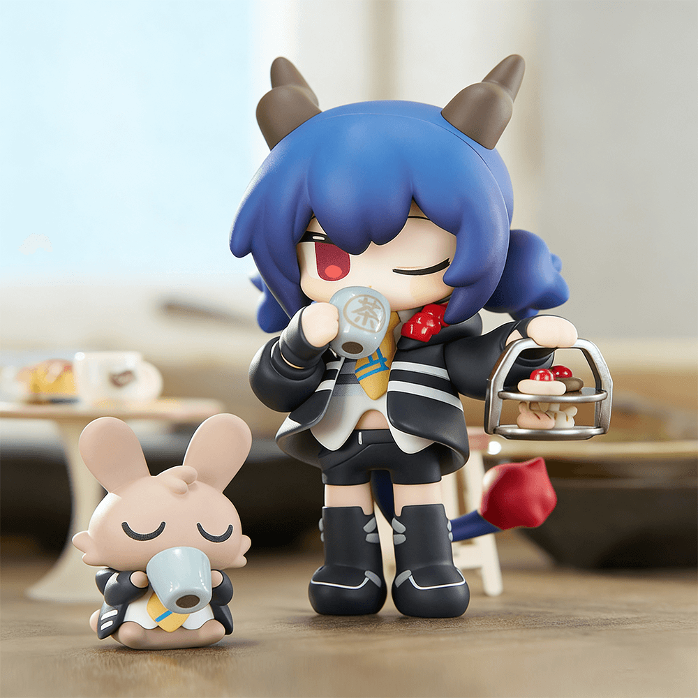 Arknights Have Some Dessert Talulah/Ch'en Chibi Figure