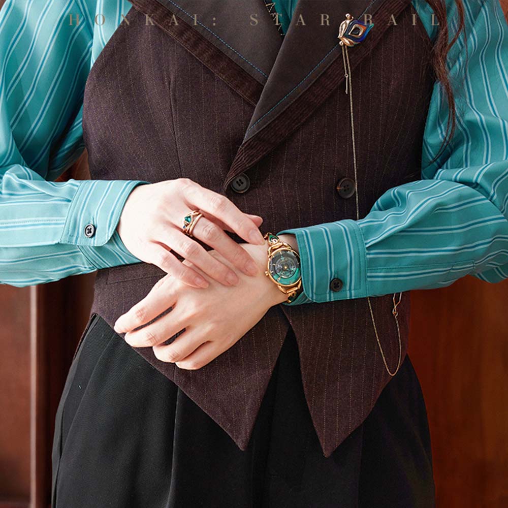 【 Pre order 】Honkai: Star Rail Aventurine Impression Series Ring Set