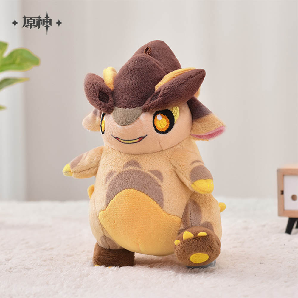 Genshin Impact Blaze to Natlan Baby Saurian Plush Keychain