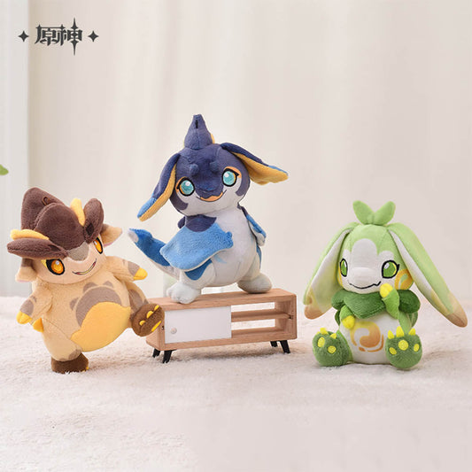 Genshin Impact Blaze to Natlan Baby Saurian Plush Keychain