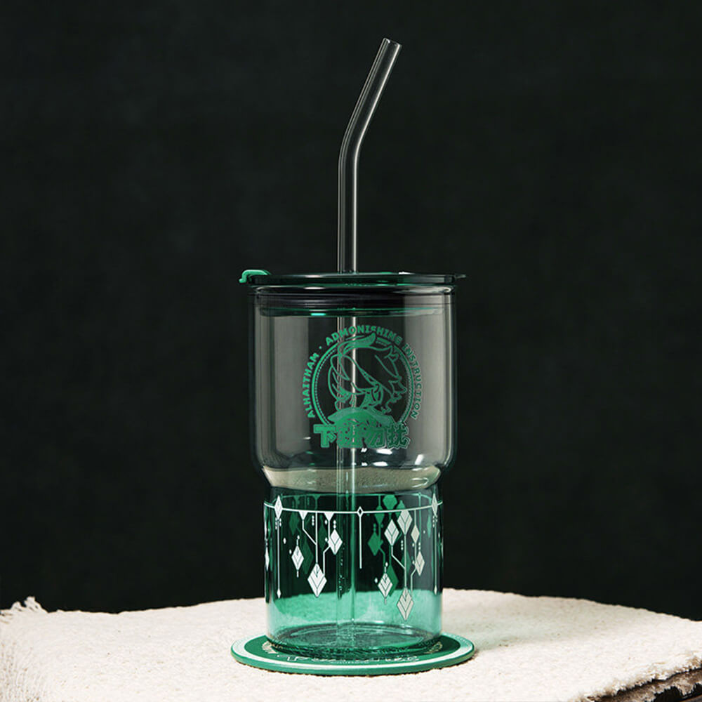 Genshin Impact Alhaitham Impression Series Straw Tumbler Gift Set