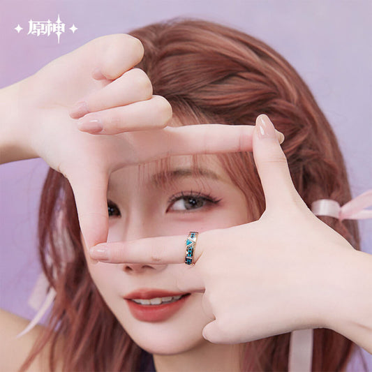 Genshin Impact Citlali Impression Series Turquoise Ring