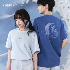 Genshin Impact Columbina Impression Series Casual Short-Sleeve T-shirt