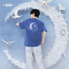 Genshin Impact Columbina Impression Series Casual Short-Sleeve T-shirt