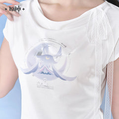 Genshin Impact Columbina Impression Series Fitted T-Shirt