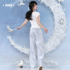 Genshin Impact Columbina Impression Series Printed Casual Pants