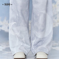 Genshin Impact Columbina Impression Series Printed Casual Pants