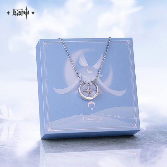 Genshin Impact Columbina Impression Series Ring & Necklace Set