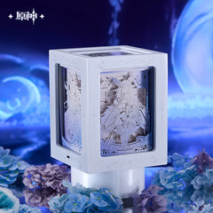 Genshin Impact Columbina Rotating Paper-Cut Night Light Music Box Gift Box