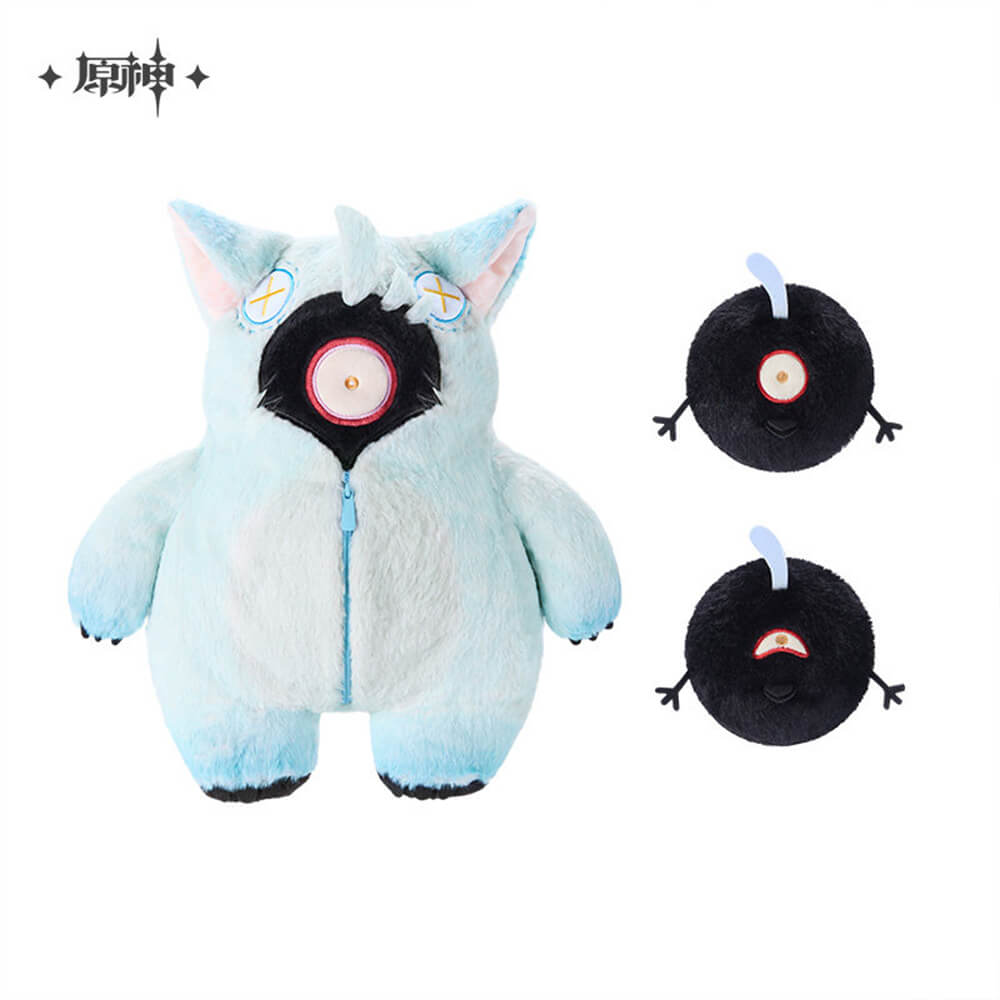 Genshin Impact Dottore Monster Plush Bag & Plush Keychain