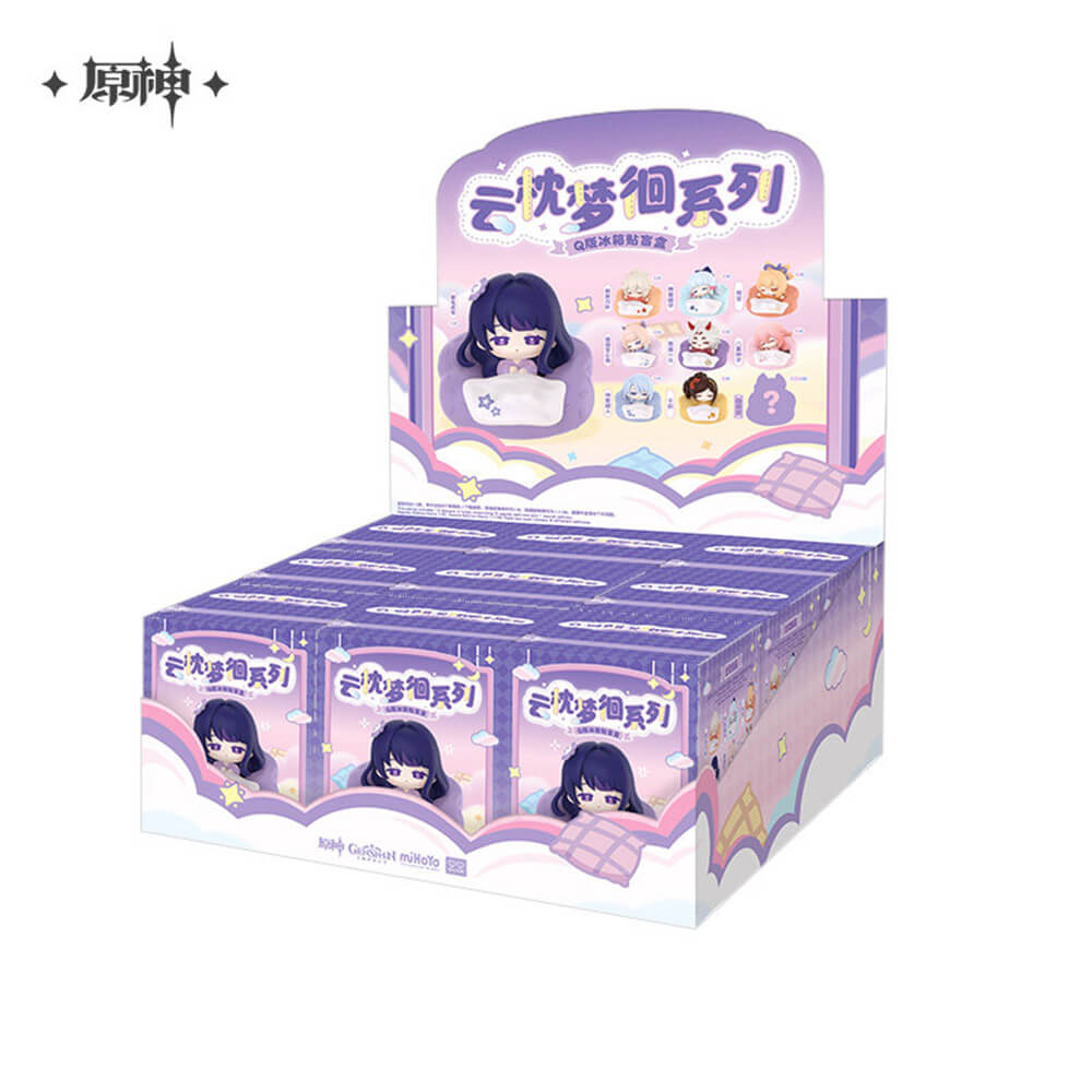 Genshin Impact Dreaming in Clouds Series Q Version Fridge Magnet Blind Box