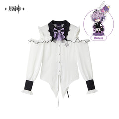 Genshin Impact Durin Impression Series Long Sleeve Off-Shoulder Blouse