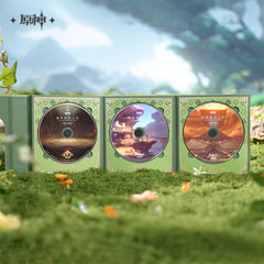 Genshin Impact Forest of Jnana And Vidya & The Unfathomable Sand Dunes Sumeru OST CD Set
