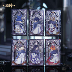 【 Pre order 】Genshin Impact Frost and Flame Series Refractive Card