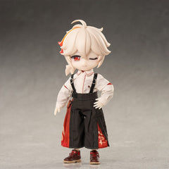 Genshin Impact Kaedehara Kazuha Action Figure Doll Outfit & Face Plate Set