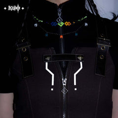 Genshin Impact Kinich Impression Cropped Utility Vest